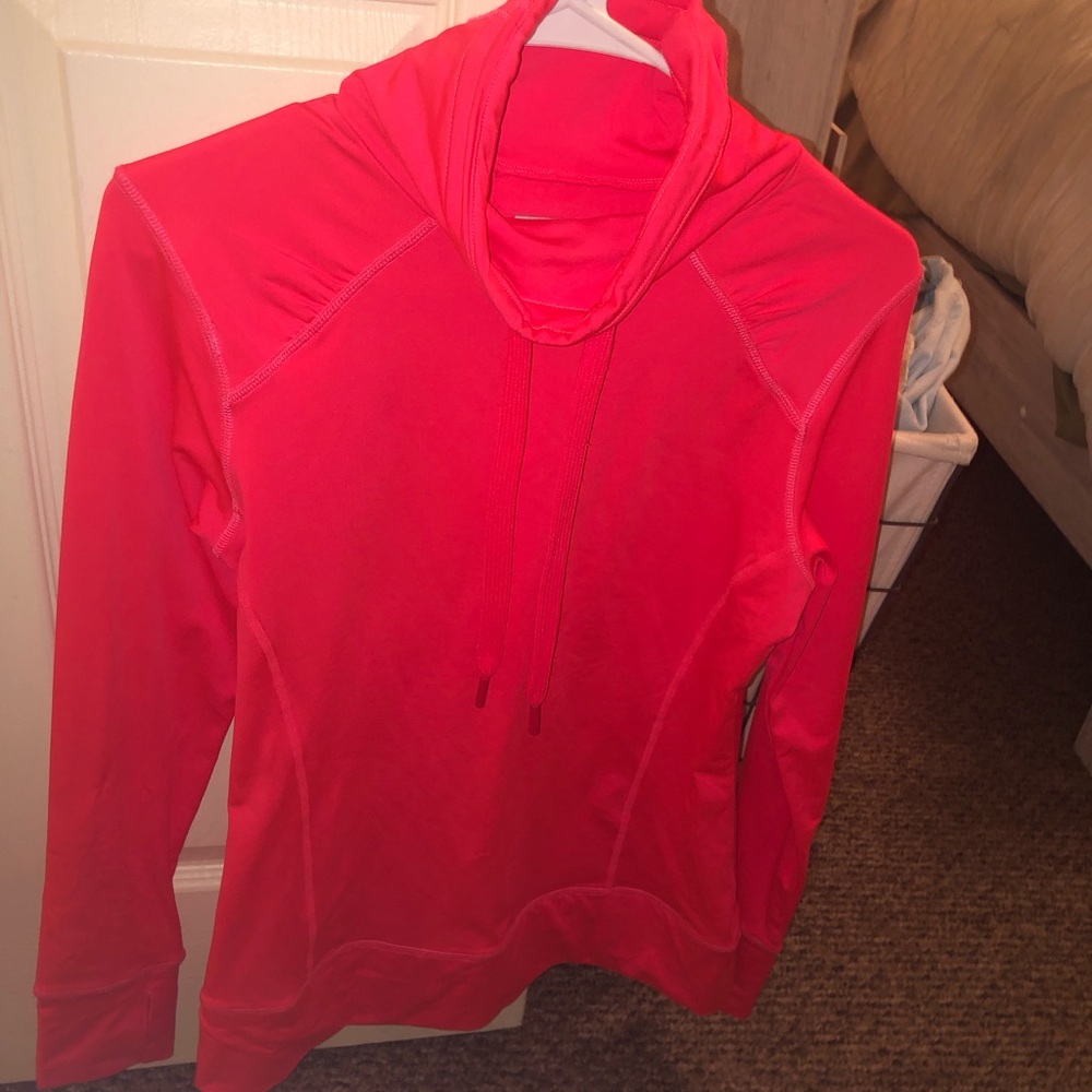 M neon pink workout jacket